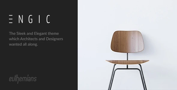 Engic – A Sleek Multiuse Responsive WordPress Theme