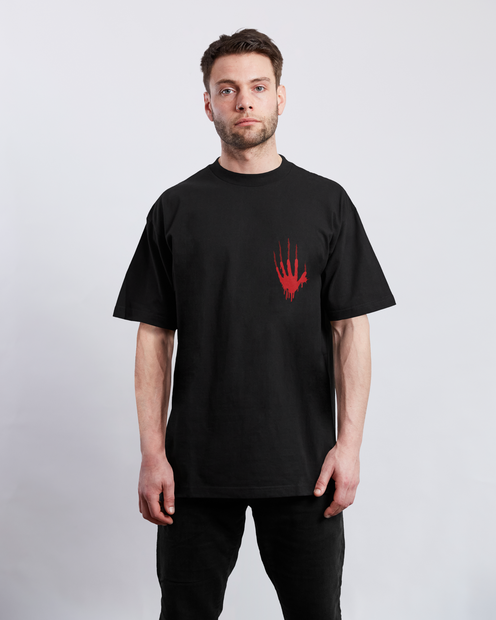 Camiseta Oversized plus size masculina - Freddy Krueger A Hora do Pesadelo - Imagem 4