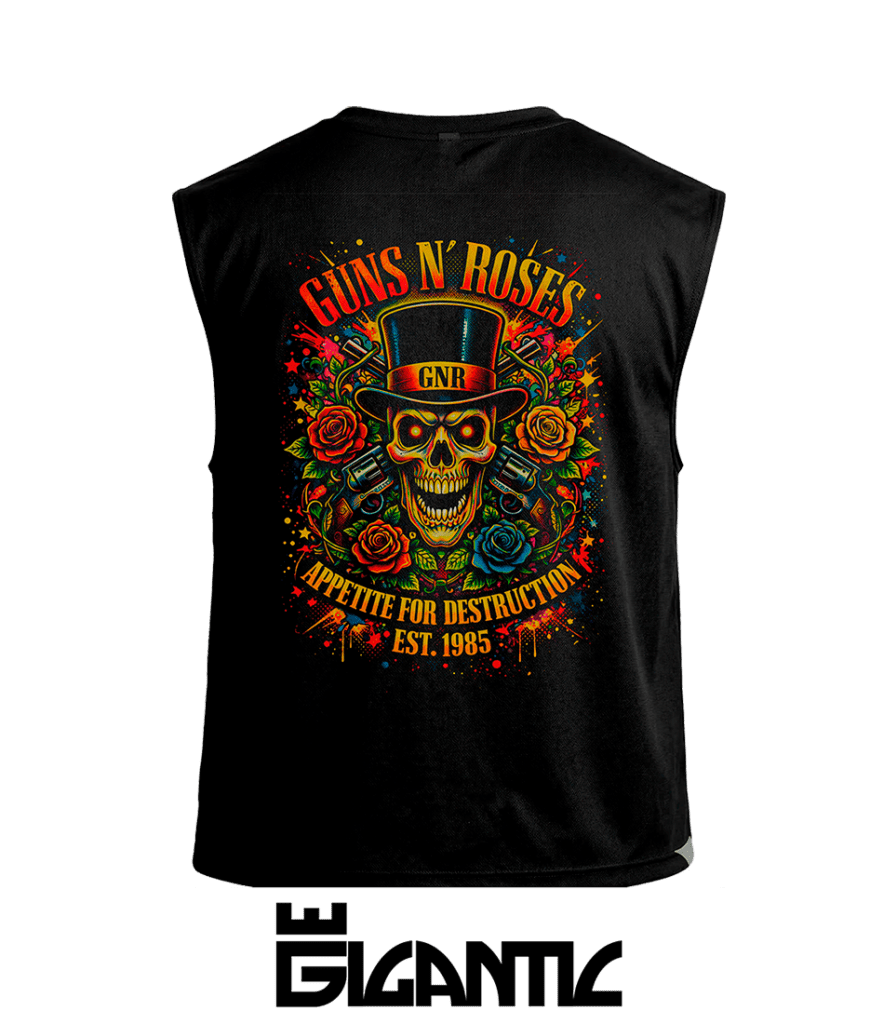 Regata plus size masculina - Guns N' Roses Appetite for Destruction