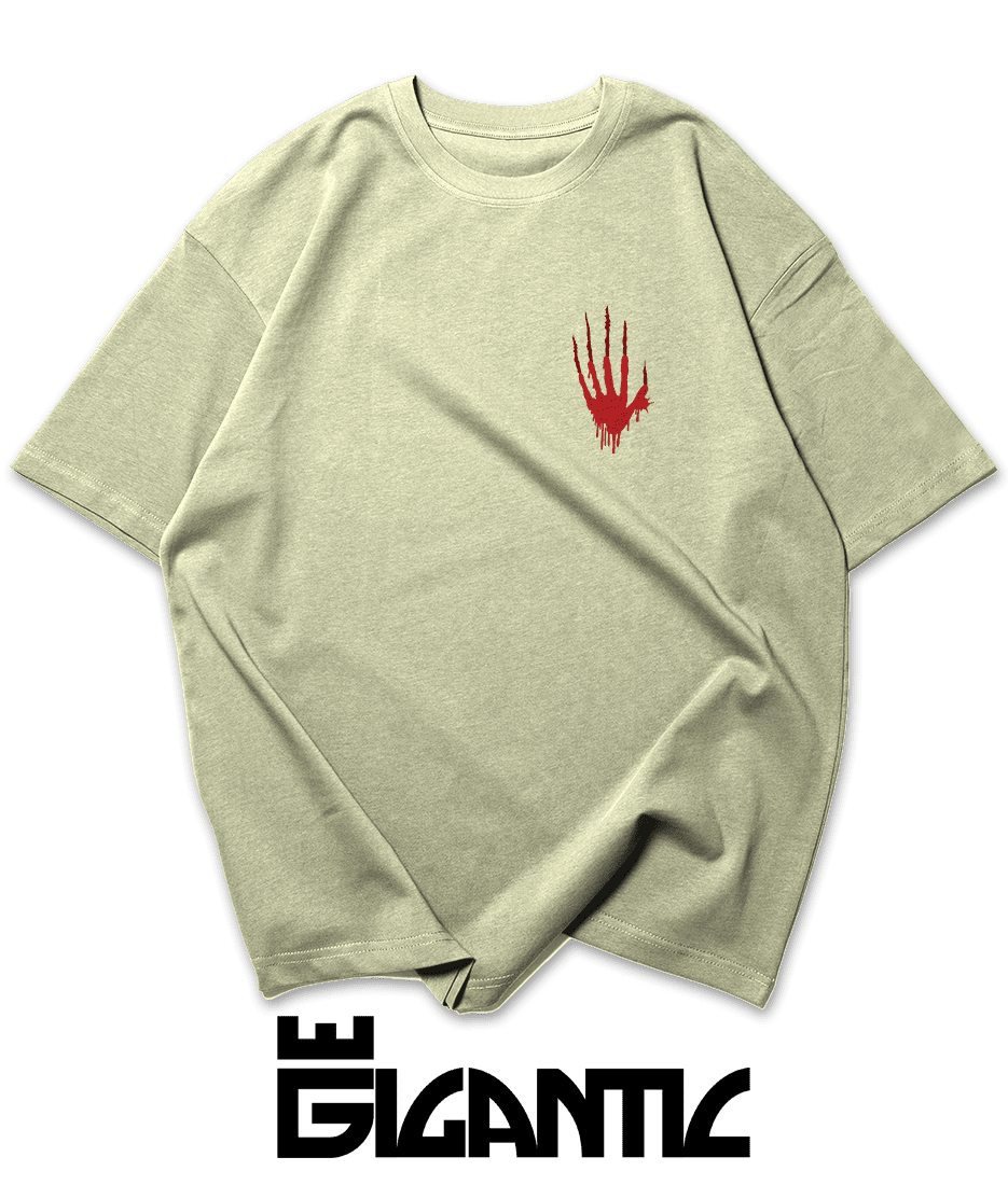 Camiseta Oversized plus size masculina - Slasher Filme de Terror - Imagem 2